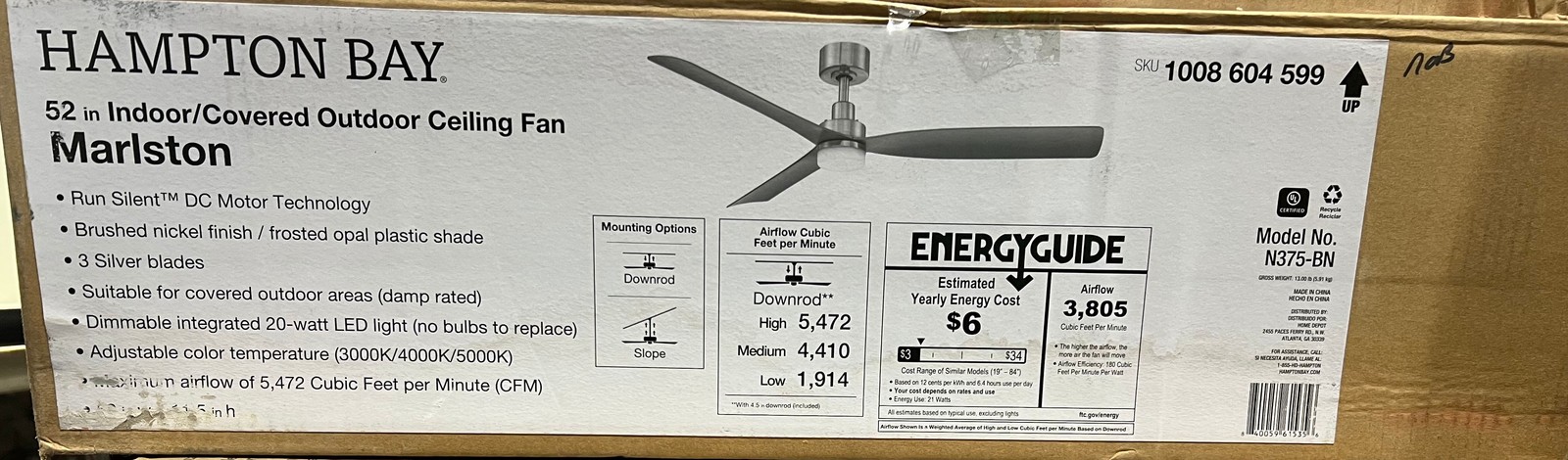 Ceiling Fan New