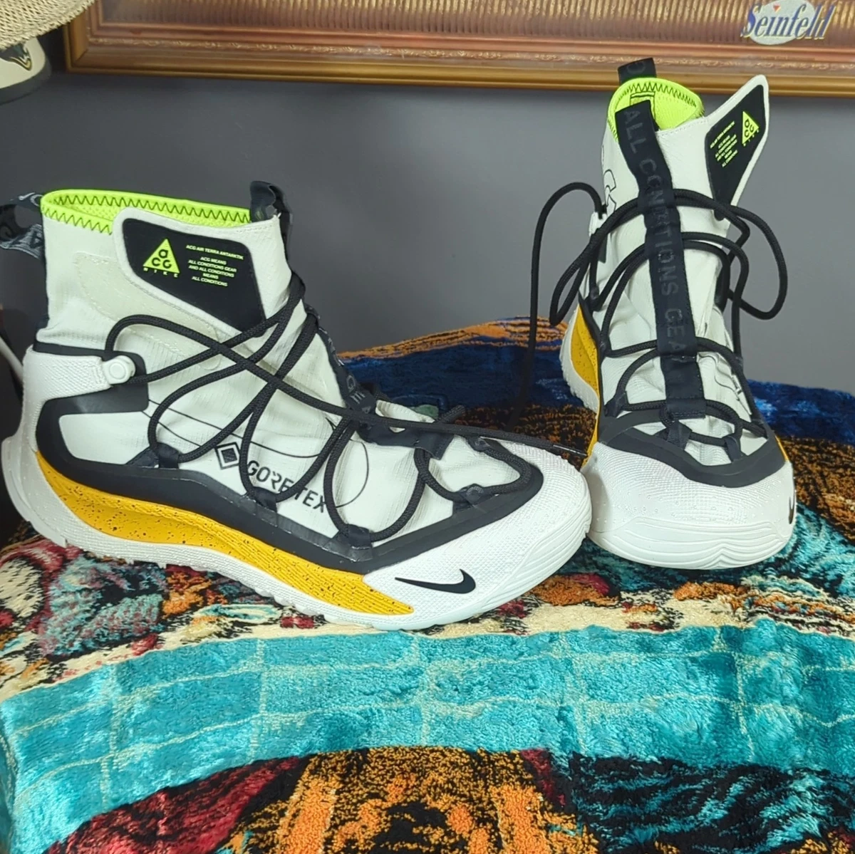 大*ん様 ナイキ ACG エア テラ アンタークティック GORE-TEX 28 Nike ACG Air Terra Antarktik Gore-Tex University Gold for Sale