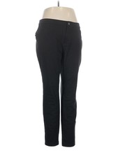 Simply Vera Vera Wang Women Black Dress Pants XL