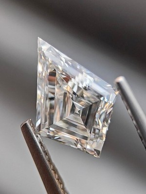 Kite Shape Lab Grown Diamond Loose Stone Unique Cut Fancy Jewelry Gem USA