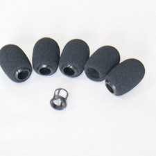 5x Foam Windscreens Plastic Snap For Shure MX412 MX418 WB98 Beta98 Microphones