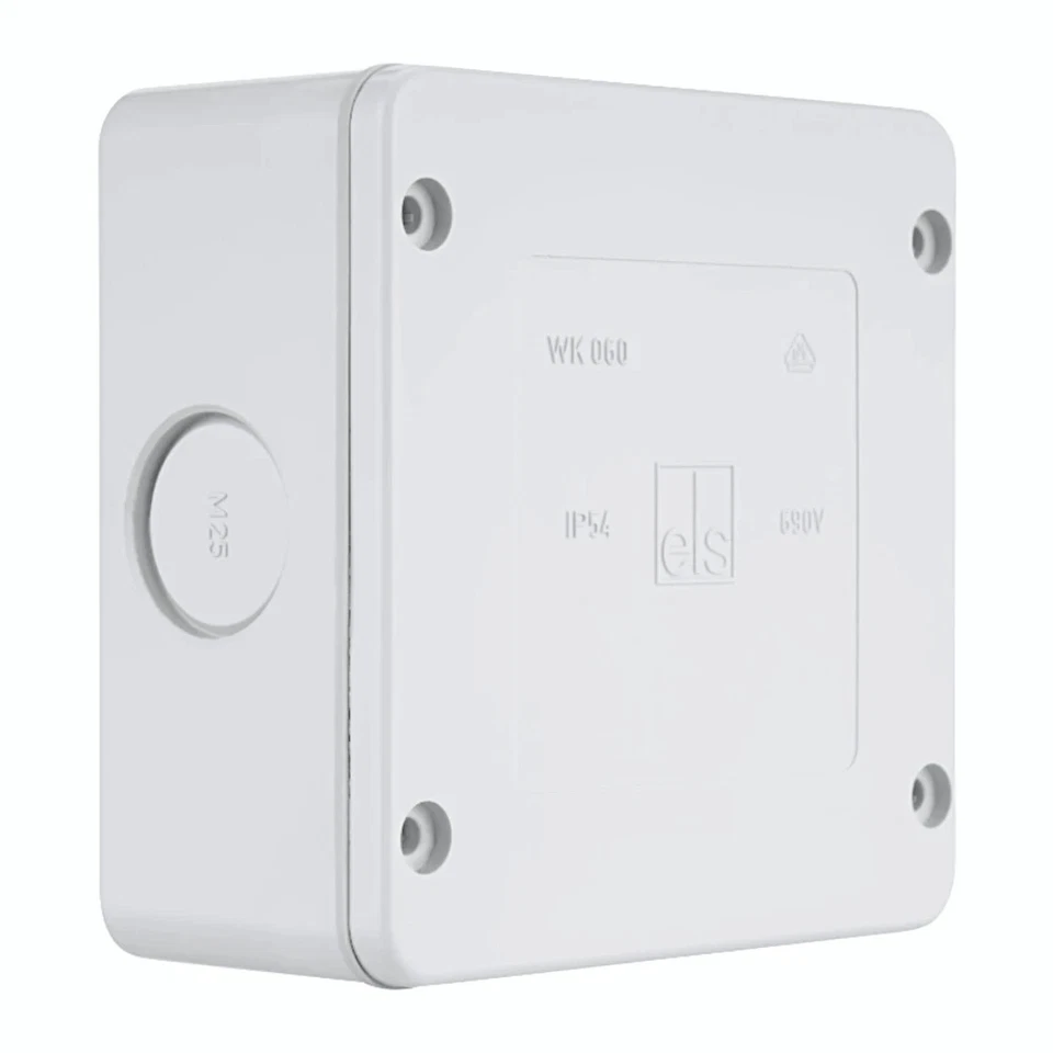 Spelsberg Abzweigkasten IP54 Abzweigdose Verteilerdose Feuchtraum 100x100x50mm - Bild 4 von 4