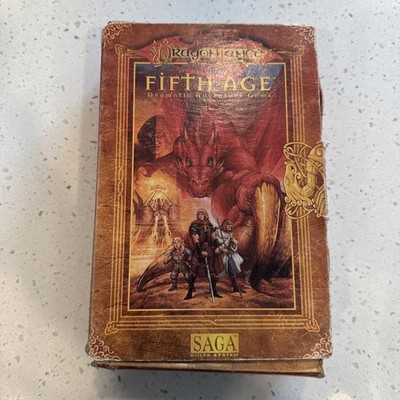 DragonLance - Fifth Age Dramatic Adventure Game Incomplete- W/ Some Expansion