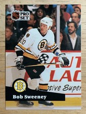 1991-92 Pro Set French #6 Bob Sweeney