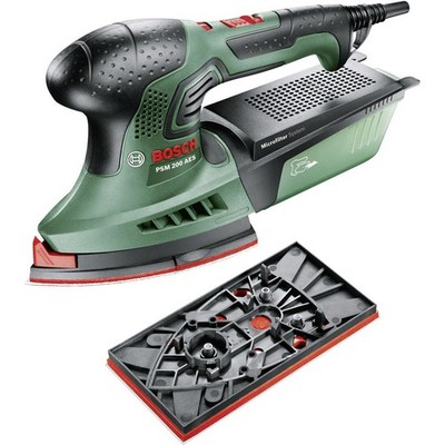 Bosch Home and Garden PSM 200 AES 06033B6000 Multischleifer  inkl. Koffer 200...
