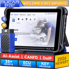 MUCAR 892BT MUAI-Assist Full System Diagnostic Tool ECU Coding Scanner 35 Resets