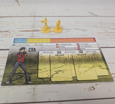 Zombicide Board Game Season 2 Eva Promo Survivor & Zombivore CMON 1st Edition