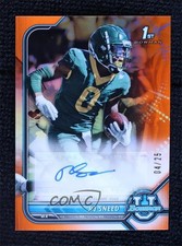 2021 Bowman U Chrome Prospect Orange Refractor 4/25 RJ Sneed #BCPA-RS Auto 1b9b