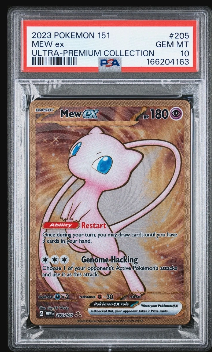 Mew Pokémon TCG Professional Sports Authenticator (PSA) Grade 10