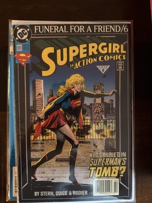 Superman: Funeral for a Friend Paperback Comic Book #6