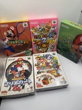 5 Nintendo 64 Games Mario Kart 64 Mario Party 1 & 2 Mario Golf & Tennis Jp