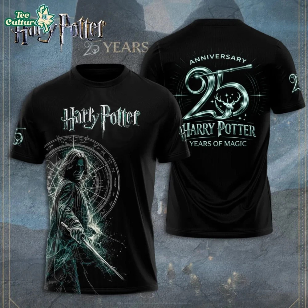 Harry Potter 25th Anniversary 3D T-Shirt