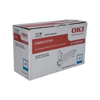 Oki Image Drum 43870007 Cyan Bildtrommel FüR Oki C5650, Oki C5750, Ovp