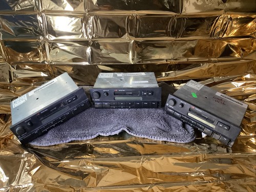 Volkswagen ALPHA Sound 3 Kassetten Radios Blaupunkt Ersatzteile Nicht Geprüft !