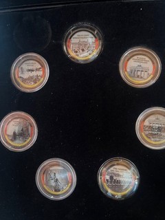 2 Euro Münzen mit Kaltemaille