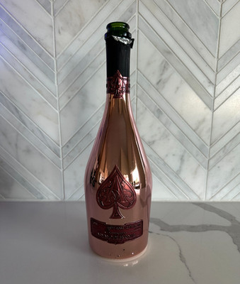1 Empty  Bottle Ace Of Spades Pink Rose 750 ML, Brut Champagne Armand Brignac