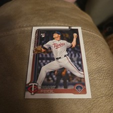 2025 Topps Update Series Base Brady Feigl RC Minnesota Twins #US333