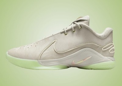 Nike LeBron XXII 22 Dunkman Light Bone Green Basketball FZ1094-002