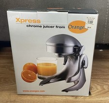 NUOVO spremiagrumi manuale da banco pressa per succo d'arancia cromato resistente