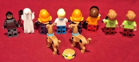 LEGO Scooby-Doo 75904 MINIFIGURE LOT Whole Gang Velma Daphne Fred Shaggy + EXTRA