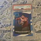 Panini 2017 Donruss Patrick Mahomes II Rated Rookie #327 Chiefs PSA 8