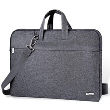 Laptop Bag 15.6 Inch, Waterproof Computer Sleeve Carrying Case with Shoulder ...