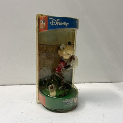 Disney NFL Bobblehead Goofy Wide Receiver Action Figure Hand Painted NIB