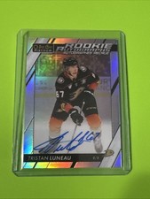 2024-25 O-Pee-Chee Platinum Tristan Luneau 2023-24 Update Rainbow Rookie Auto
