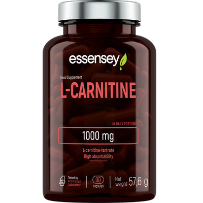 Essensey  L-CARNITINE 1000mg 90 Kapseln + extra BONUS