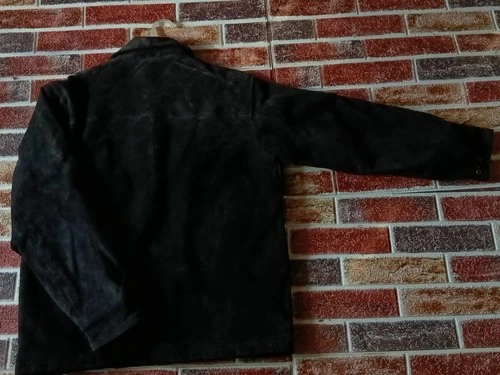 Knightsbridge Men's Black Genuine Leather Full Zip Jacket ,Size S image 4