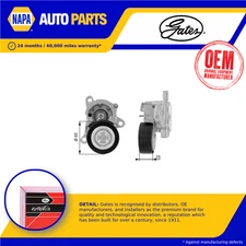 Aux Belt Tensioner fits CITROEN C4 LA, Mk1 2.0 04 to 10 Drive V-Ribbed Gates New