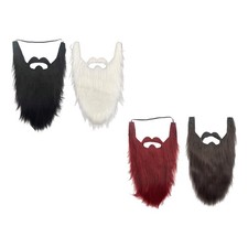 Novelty Long Beard Costume Halloween Fancy Dress Fake Beard Mustaches for Stage