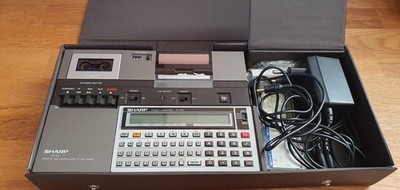 SHARP POCKET COMPUTER PC-1260 + CE-125 (PRINTER/CASS.-INTERFACE)
