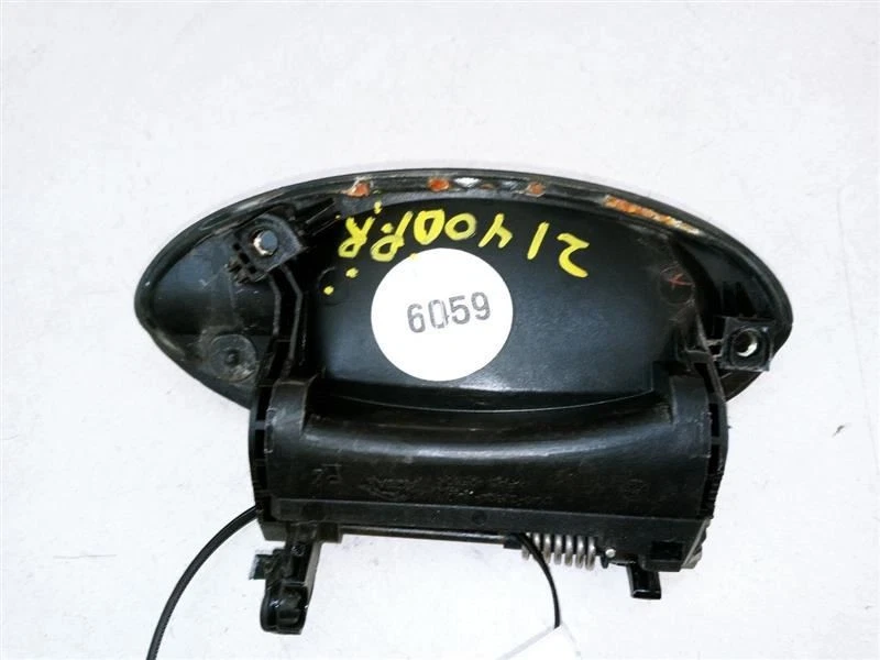 Manija de puerta exterior trasera derecha pasajero Jaguar X 2002-2008 negro OEM  Foto 4 de 4