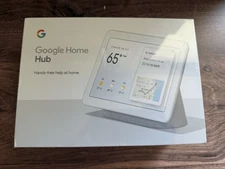 Google Home Hub 7" Touch Display - White (GA00516-US)