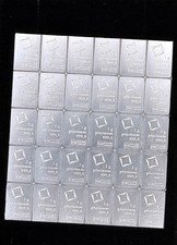 1 gram  Platinum Bullion Bar - Valcambi 2948.61 per troy oz