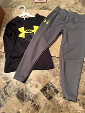 Boys 4t   Athletic Matching Under Armour Outfit Sets   