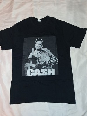 SMALL - JOHNNY CASH, MIDDLE FINGER SHIRT. NEW WITHOUT TAGS.