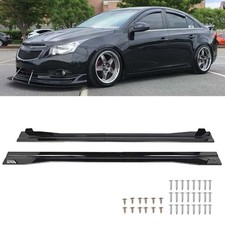 For Chevrolet Cruze 10-21 Side Skirts Extensions Rocker Panel Lip Gloss Black For Chevrolet Cruze 10-21 Side Skirts Extensions Rocker Panel Lip Gloss Black