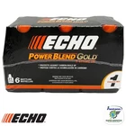 Echo Power Blend Gold 2-Cycle Oil 2.6 oz Bottles Case 6450001G 50:1 6-PACK
