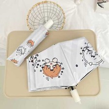 Light and Night Fold Automatic Sun Protection Umbrella Anime Cospaly Cartoon