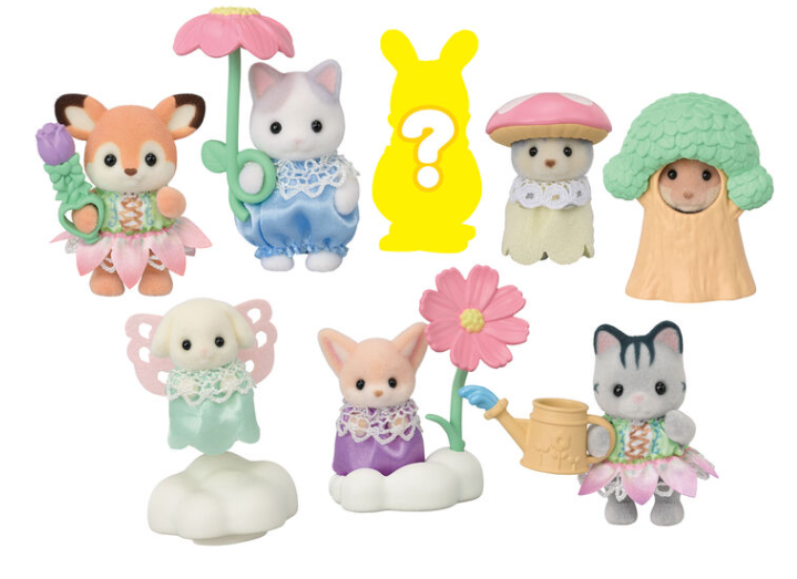 Calico Critters Babys Friends in Flower- Single blind bag