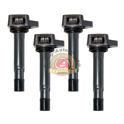 UF400 Set of 4 Ignition Coil for 2001-2005 Honda Civic Acura EL L4 1.7L C1460