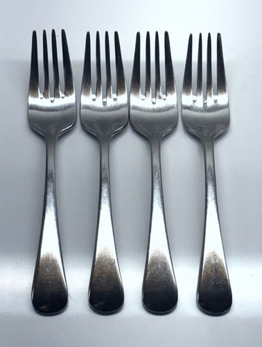SILVERWARE ~ ONEIDA ~ CHANDLER ~ LOT 4 SALAD FORKS REPLACEMENT or EXTRA's GC - Picture 2 of 4
