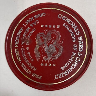 American Legion China Post Generals Ward & Chennault Soldiers of Fortune Coaster