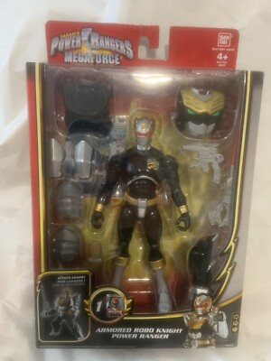 Power Rangers Mega Force Armored Robo Knight 7'' Figure Bandai 2013 Megaforce NIP