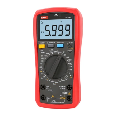 Uni-T UT890C Modernes Digitales Multimeter True RMS NCV 6000 Counts 100000µF - Bild 1 von 4