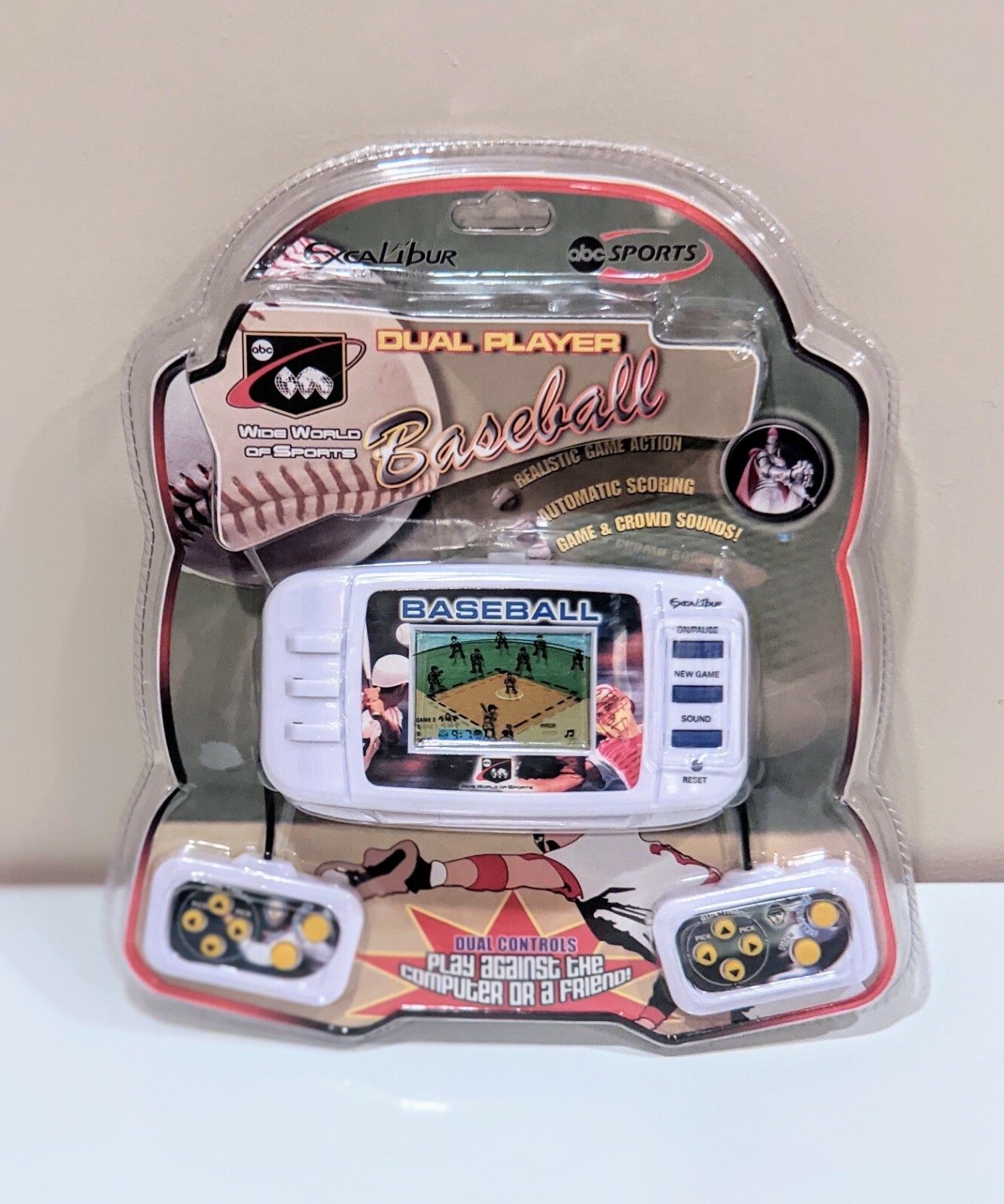 Handheld Baseball Excalibur ABC Wide World of Sports Baseball Handheld Electronic Game ...