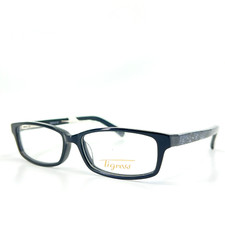 Tigress TGS109 001 Brown HM Rectangular Eyeglasses Frame 52[]15 135 mm