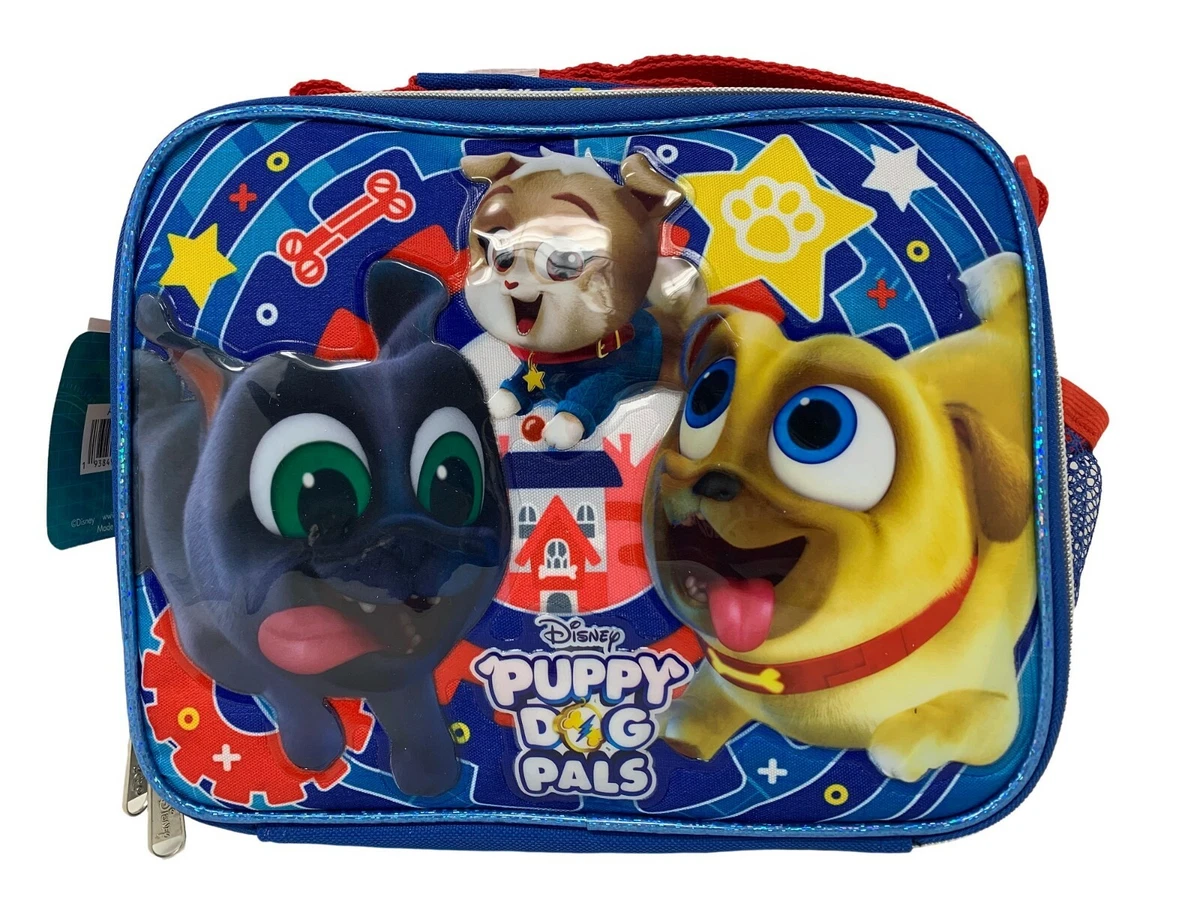 Bingo Rolly Disney Puppy Dog Pals Insulated Blue Lunch Bag eBay